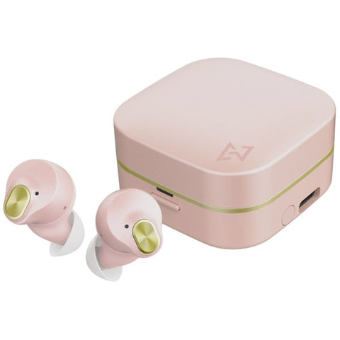 アビオット 完全ワイヤレスイヤホン Pink Quartz TE-Q3-PK [ワイヤレス(左右分離) /ノイズキャンセリング対応 /Bluetooth対応]