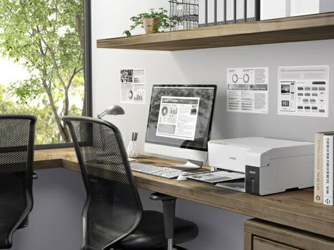 Epson PX-S161T 单色喷墨打印机型号带 Eco Tank 白色 [明信片 ~ A4]