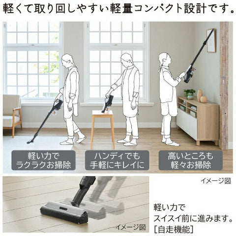 日立 HITACHI 棒式吸塵器 白色 PV-BKL11L-W [旋風/無線]