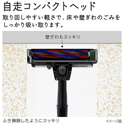 HITACHI スティック型掃除機 ホワイト PV-BKL11L-W [サイクロン式 /コードレス]