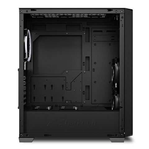 Sharkon PC Case [ATX /Micro ATX /Mini-ITX] SHA-VS8 RGB BK Black