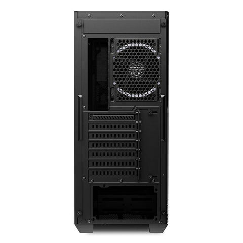 シャークーン PCケース [ATX /Micro ATX /Mini-ITX] SHA-VS8 RGB BK ブラック