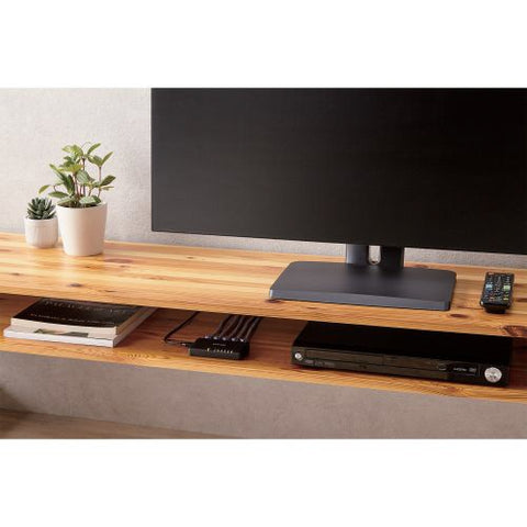 ELECOM 交换集线器 [5 端口/1Giga 兼容/交流适配器] 塑料外壳黑色 EHC-G05PA2-SB