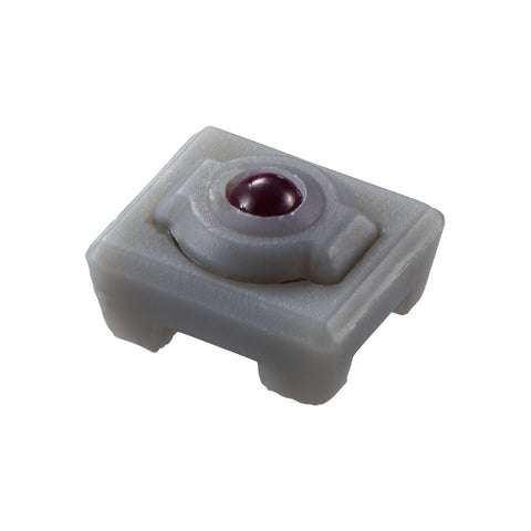 ELECOM Mouse Trackball IST Artificial Ruby Model (Chrome/Mac/Windows11 Compatible) Black M-IT10DRBK [IR LED/Wireless/5 Button/USB]