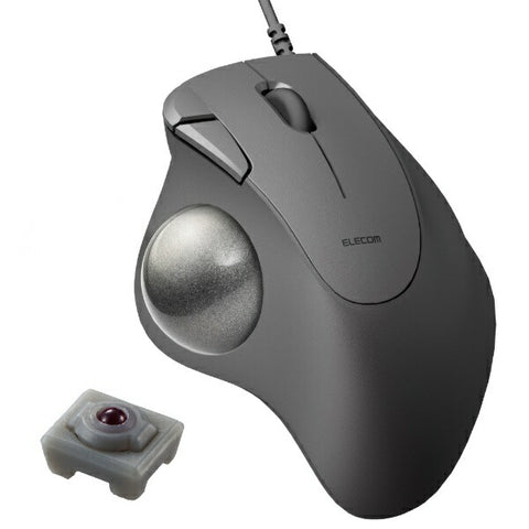elecom鼠标有线轨迹球iSt人造红宝石模型黑色m-it10urbk [ir led / nired / 5按钮 / usb]