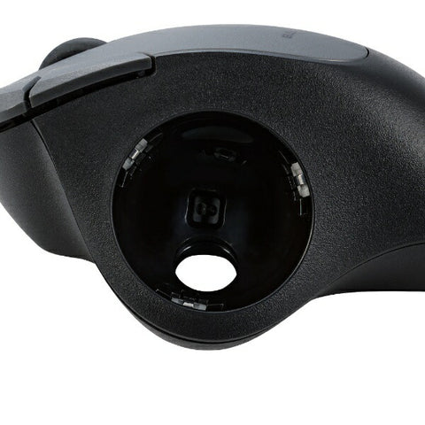 ELECOM Mouse Trackball IST Bearing Model (Compatible with Chrome/Mac/Windows11) Black M-IT11URBK [IR LED/Wired/5 Button/USB]
