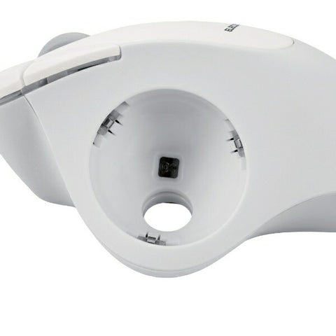 ELECOM Mouse Trackball IST Bearing Model (Compatible with Chrome/Mac/Windows11) White M-IT11URWH [IR LED/Wired/5 Buttons/USB]