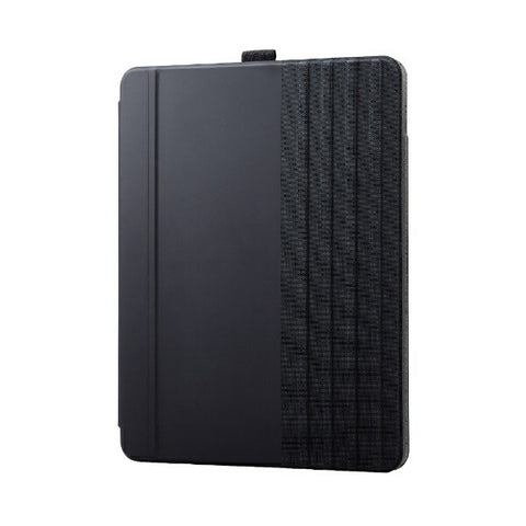 ELECOM 12.9 inch iPad Pro (6/5th generation) Flap Case Soft Leather Drawing Angle Multi-Stage Sleep Compatible Black TB-A23PLWVDBK