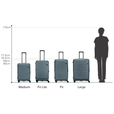 로제르 REFRESH (120 ~ 130L) LL 사이즈 Cubo (큐보) 스톤 블루 CUBO-LL-REFRESH-SBL [TSA 잠금 탑재]