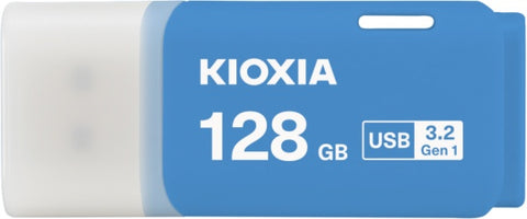 Kioxia USB Memory TransMemory U301 (Compatible with Mac/Windows11) Blue KUC-3A128GML [128GB / USB TypeA / USB3.2 / Cap type]