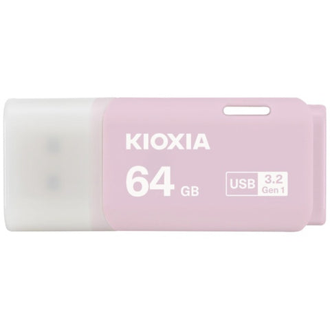 Kioxia USB Memory TransMemory U301 (Compatible with Mac/Windows11) Pink KUC-3A064GP [64GB / USB TypeA / USB3.2 / Cap type]