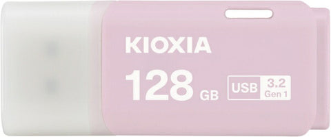 KIOXIA USB內存TransMemory U301（與Mac / Windows11兼容）pink KUC-3A128GP [128GB / USB TYPEA / USB3.2 / CAP類型]