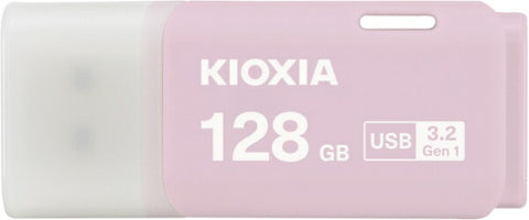 KIOXIA USB內存TransMemory U301（與Mac / Windows11兼容）pink KUC-3A128GP [128GB / USB TYPEA / USB3.2 / CAP類型]