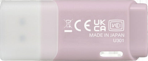 Kioxia USB Memory TransMemory U301 (Compatible with Mac/Windows11) Pink KUC-3A256GP [256GB /USB TypeA /USB3.2 /Cap type]
