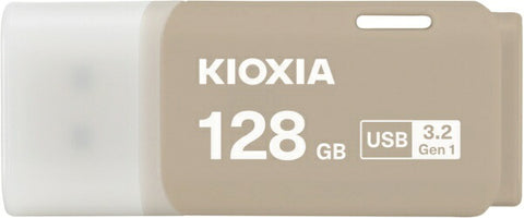 KIOXIA USB內存TransMemory U301（與Mac / Windows11兼容）灰色KUC-3A128GH [128GB / USB TYPEA / USB3.2 / CAP類型]
