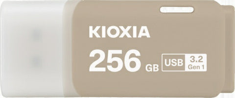 Kioxia USB Memory TransMemory U301 (Compatible with Mac/Windows11) Gray KUC-3A256GH [256GB /USB TypeA /USB3.2 /Cap type]