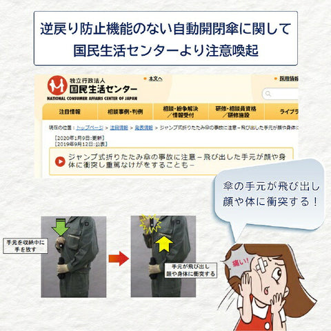 KIZAWA 自动开合八棱雨伞 倒伞 海军蓝 ALN-08321UO-海军蓝 [伞/58cm]