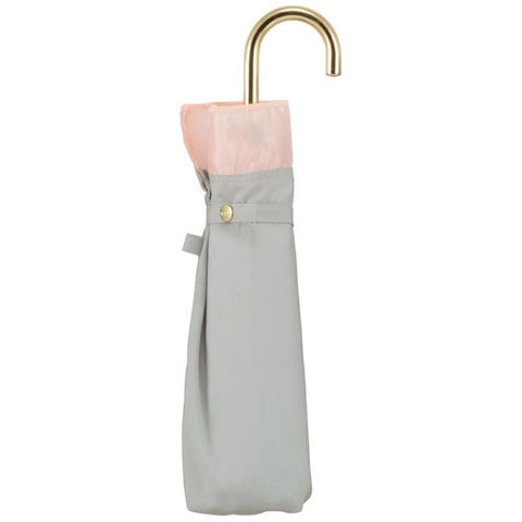 WPC. Parasol Folding Umbrella Shading Organdy Bicolor Mini Wpc. Gray 801-16536-102 [Parasol/Women's/55cm]