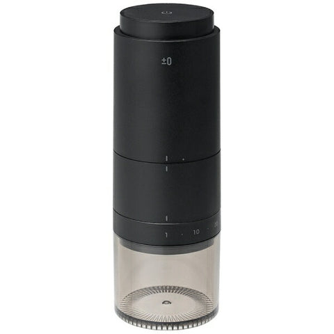 PLUS MINUS ZERO XKM-J110-B Electric Coffee Mill Black