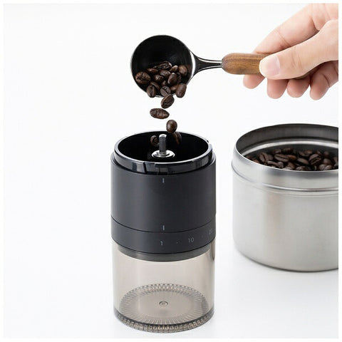 PLUS MINUS ZERO XKM-J110-B Electric Coffee Mill Black