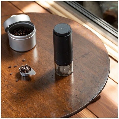 PLUS MINUS ZERO XKM-J110-B Electric Coffee Mill Black