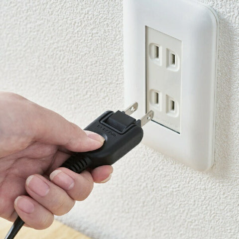 Elecom USB剪辑Tap with Lightning，防尘快门，3包USB x 2 2.4a 2.4a 2.4a T-U05-3225BK