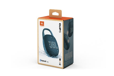JBL Bluetooth Speaker Blue JBLCLIP5BLU [Waterproof/Bluetooth Compatible]