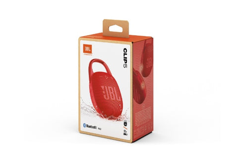 ジェイビーエル ブルートゥース スピーカー Red JBLCLIP5RED [防水 /Bluetooth対応]