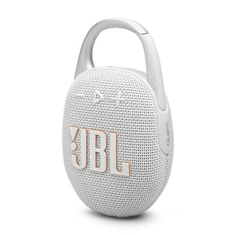 JBL Bluetooth Speaker White JBLCLIP5WHT [Waterproof/Bluetooth Compatible]