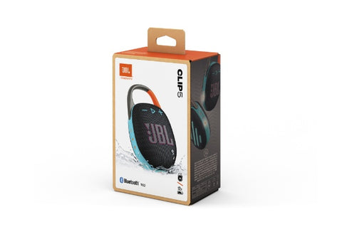 JBL Bluetooth Speaker Funky Black JBLCLIP5BLKO [Waterproof/Bluetooth Compatible]