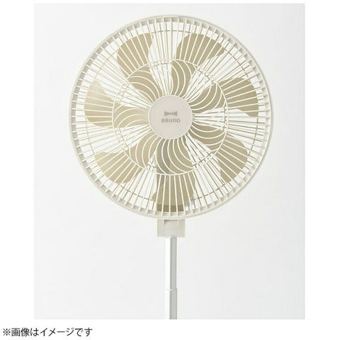 Bruno DC folding floor fan [Temperature sensor installed] Blue BOE112-BL [DC motor equipped / remote control included]