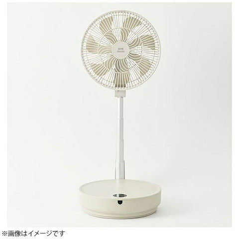 Bruno DC折叠地板风扇[安装温度传感器]蓝色BOE112-BL [包括DC电动机 /配备 /遥控器]