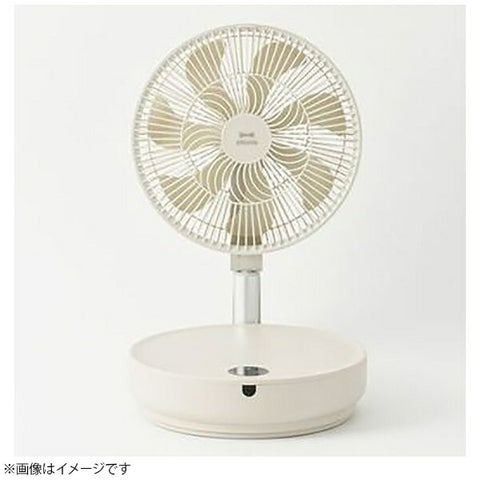 Bruno DC折叠地板风扇[安装温度传感器]蓝色BOE112-BL [包括DC电动机 /配备 /遥控器]