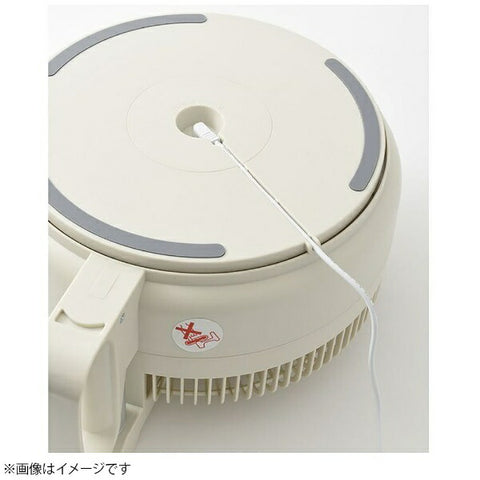 Bruno DC折疊地板風扇[安裝溫度傳感器]藍色BOE112-BL [包括DC電動機 /配備 /遙控器]
