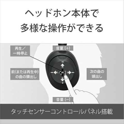 索尼藍牙耳機Ult Wear Black Wh-ult900NB [兼容 /藍牙兼容]