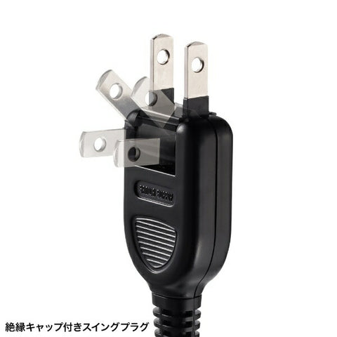 SANWA SUPPLY Lightning Tap 10 ports + USB-A + Type-C (PD20W) TAP-SP2110NUC-1BK