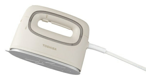 TOSHIBA Clothing Steamer Beige TAS-V70-N [With hanger shot function]