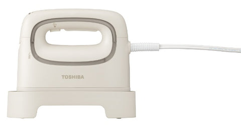 TOSHIBA Clothing Steamer Beige TAS-V70-N [With hanger shot function]