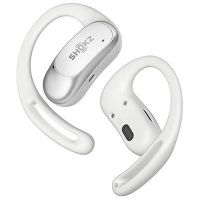 쇼크스 완전 무선 이어폰 OpenFit Air 화이트 SKZ-EP-000026[무선(좌우 분리) /Bluetooth 대응]