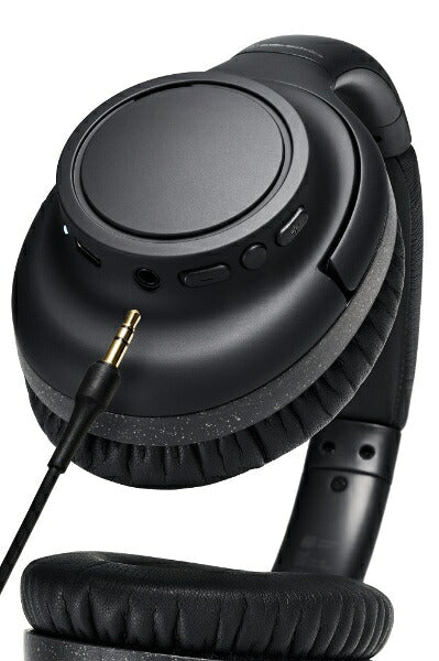 audio-technica Bluetooth headphones black ATH-S300BTBK [Wireless (left and right cord) / Noise canceling compatible / Bluetooth compatible]