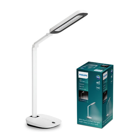 飞利浦 桌面支架 宽配光 高照度 4 级调光 多关节 RobotPlus DSK601 [LED/日光白]