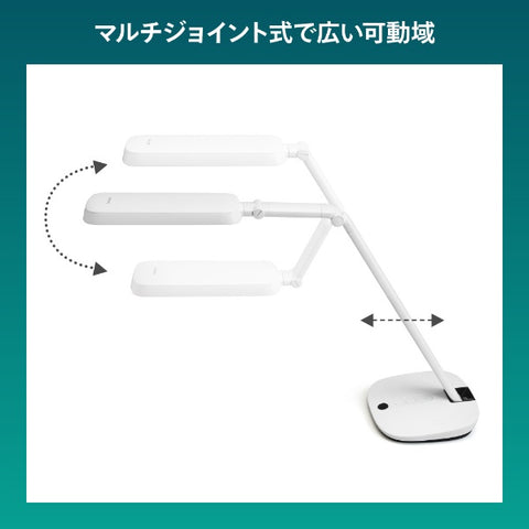 飞利浦 桌面支架 宽配光 高照度 4 级调光 多关节 RobotPlus DSK601 [LED/日光白]