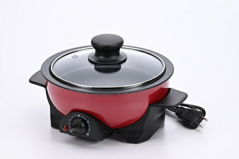 Abitelax Electric Grill Pot APN10G-R Red [2 Plates]