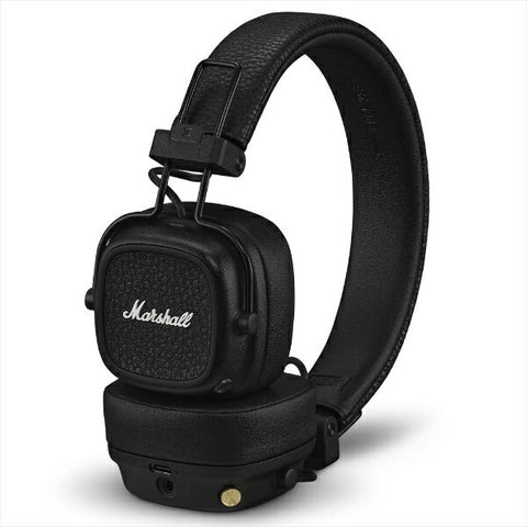 Marshall Bluetooth 헤드폰 Major V Black Major5Black [Bluetooth 호환]