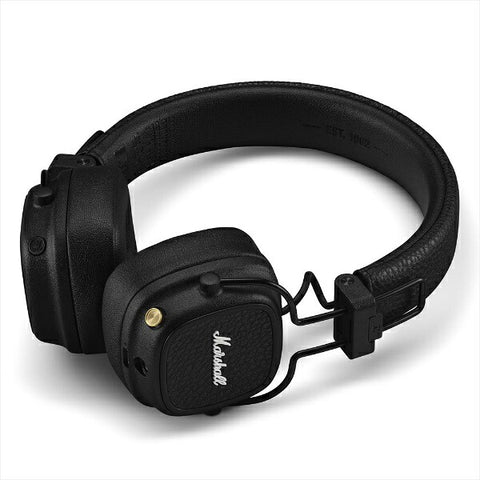 マーシャル ブルートゥースヘッドホン Major V ブラック MAJOR5BLACK [Bluetooth対応]