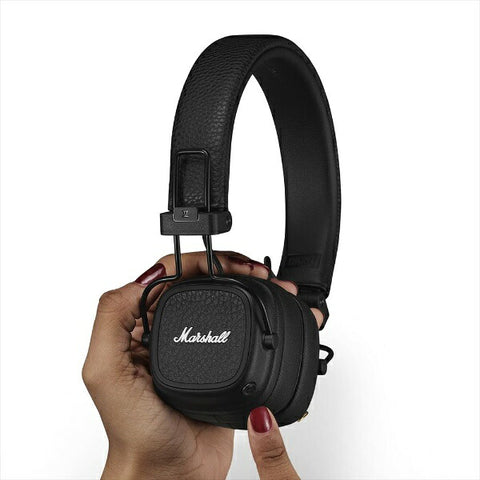マーシャル ブルートゥースヘッドホン Major V ブラック MAJOR5BLACK [Bluetooth対応]