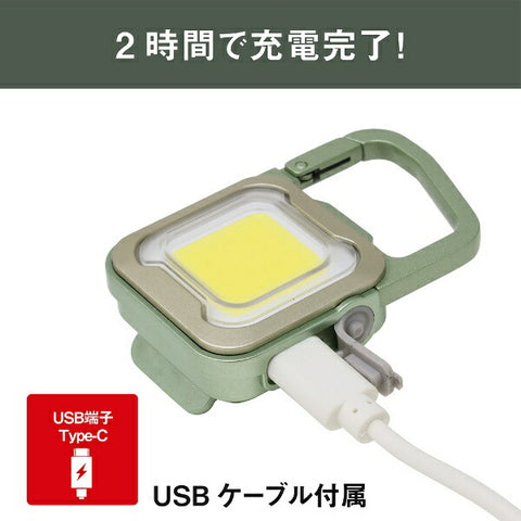 Musashi 충전식 딱 MINI LIGHT 민트 그린/샴페인 골드 WRC24-MG 민트 그린/샴페인 골드 [LED /충전식/방수 대응]
