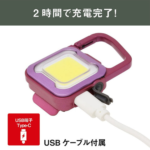 Musashi 충전식 딱 MINI LIGHT 로즈/핑크 WRC26-RP 로즈/핑크 [LED /충전식/방수 대응]