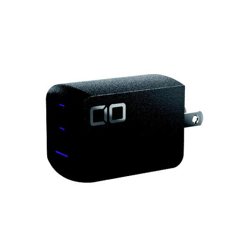 CIO Fast Charger NovaPort TRIO II 67W 2C1A Black CIO-G67W2C1A-N2-BK [3-port / USB Power Delivery Compatible / GaN (Galium Nitride) Uses]