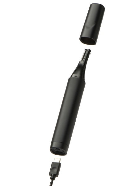 원래 기본 OB-FT01 페이스 트리머 [USB Type-C 충전] 블랙